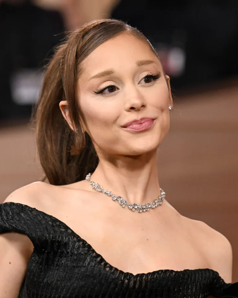 Ariana Grande Channels Carolyn Bessette-Kennedy with a Timeless Tortoiseshell Headband Trend