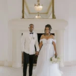 Courtney and Lanre’s Elegant October Wedding at Northbrook Park, Surrey