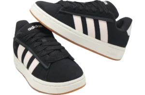 Adidas Grand Court Alpha 00S WMNS Core Black / Wonder Quartz Set to Elevate Everyday Style with Classic Design and Modern Comfort