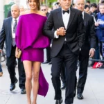 Amal Clooney Debuts Bold Balenciaga Aesthetic at the 2026 Chaplin Award Gala Honoring George Clooney