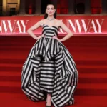 Anne Hathaway Debuts Custom Louis Vuitton at A Night With Runway Gala for The Devil Wears Prada 2 in London