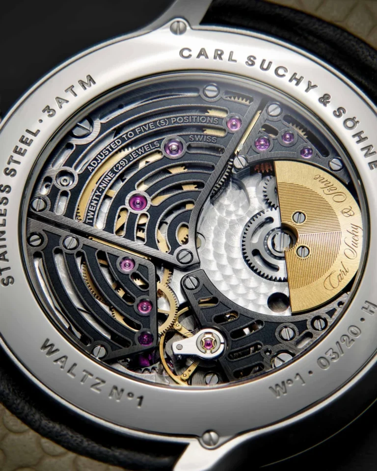 Carl Suchy & Söhne Unveils Waltz No. 1 Hoffmann Edition: A Fusion of Horological Artistry and Architectural Design
