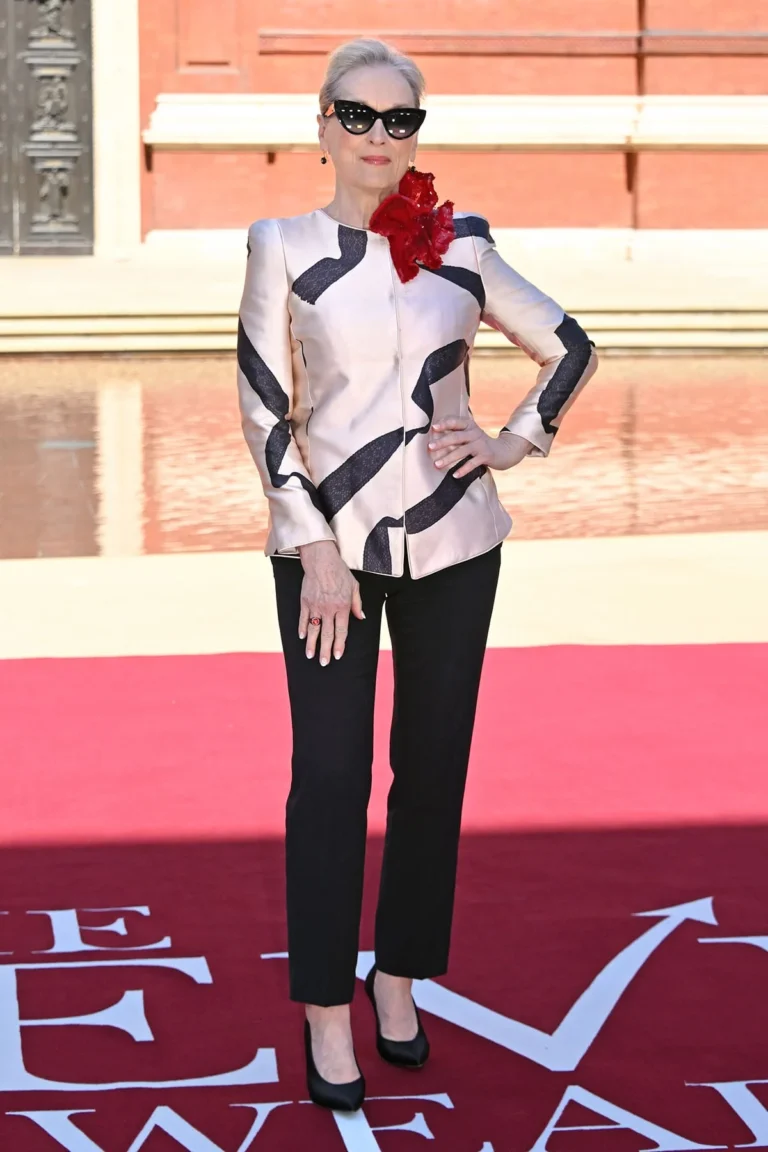 Meryl Streep Concludes The Devil Wears Prada 2 Global Press Tour with Armani Privé at London Photocall