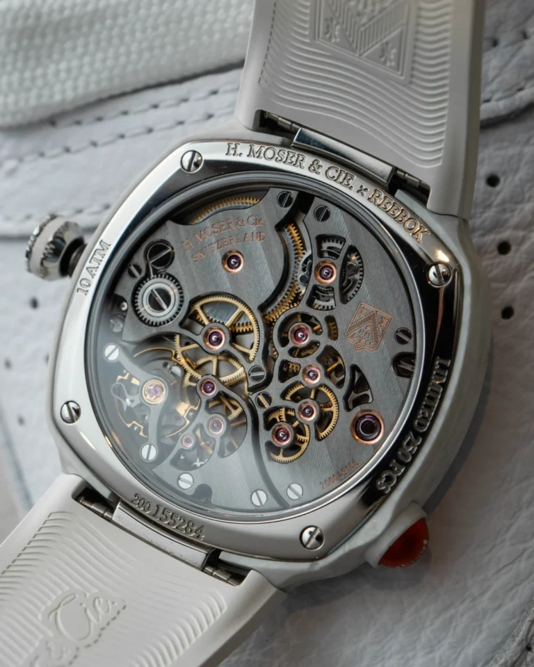 Reebok x H. Moser & Cie Streamliner Pump Watch Launches, Merging Horological Excellence with 1980s Sneaker Nostalgia