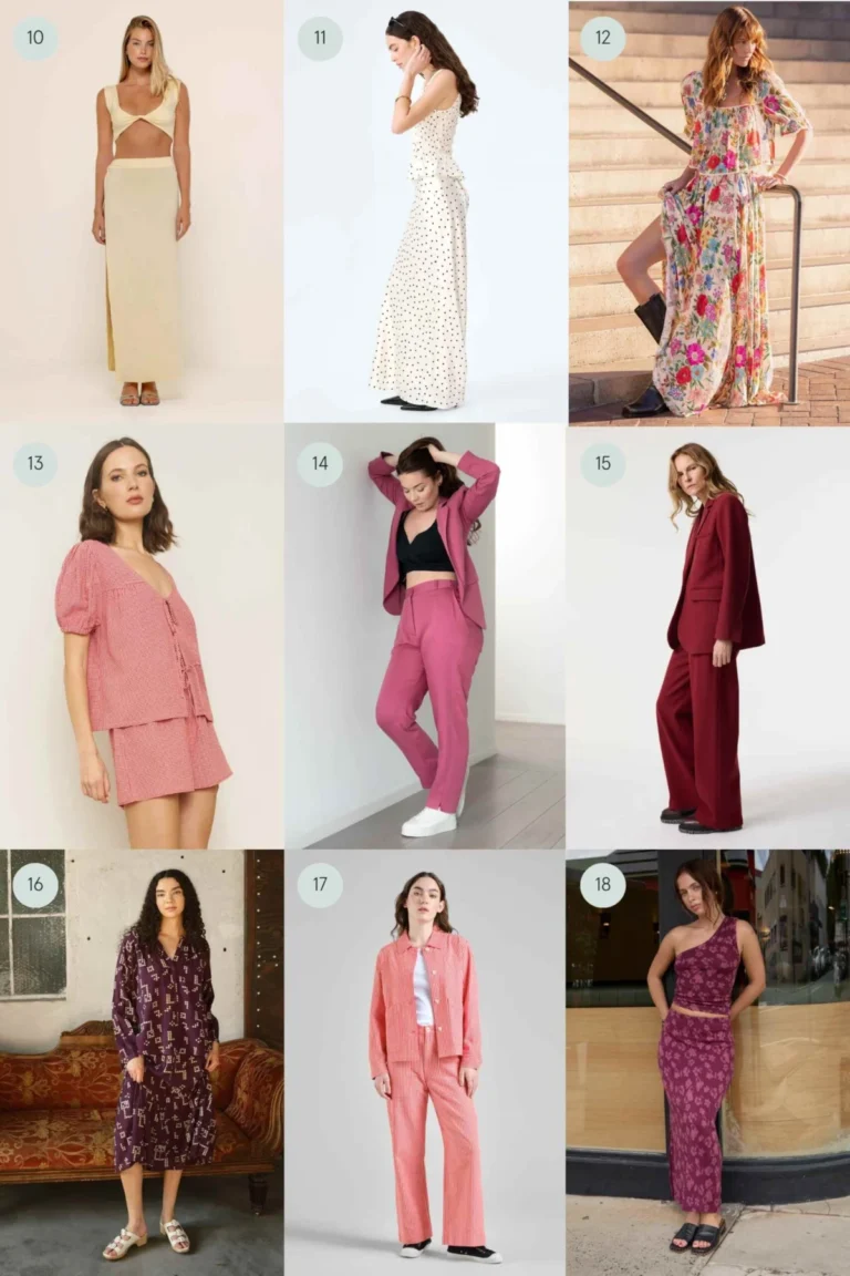 The Enduring Appeal of Co-ords and Suits: A Deep Dive into Sustainable Fashion Choices and Market Trends