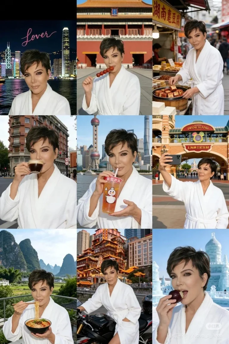The Unlikely Ascent of Kris Jenner as China’s Newest Manifestation Icon Amidst Economic Uncertainty