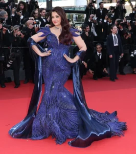 Aishwarya Rai Bachchan Debuts Custom Amit Aggarwal Luminara Gown at the Histoires De La Nuit Premiere during the Cannes Film Festival