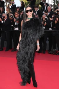 Demi Moore Debuts Gucci Resort 2027 Collection at Cannes Film Festival Fjord Premiere