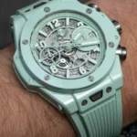 Hublot Big Bang UNICO Mint Green Ceramic Chronograph