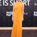 Kate Hudson Embraces Minimalist Sophistication in Tod’s Suede at the Los Angeles Premiere of Netflix’s Marty, Life Is Short