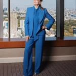 Meryl Streep Debuts Custom Cerulean McQueen Tailoring During The Devil Wears Prada 2 Tokyo Press Tour