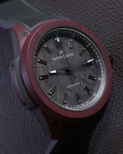 NORQAIN Wild ONE Burgundy Meteorite Special Edition Watch: A Stellar Fusion of Durability and Cosmic Allure