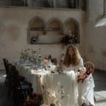 Pre-Raphaelite Bridal Editorial | The Guildhall Chichester