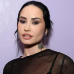 The French Manicure Gets a Dazzling Reinvention: Demi Lovato Debuts "Diamond Choker Tips"