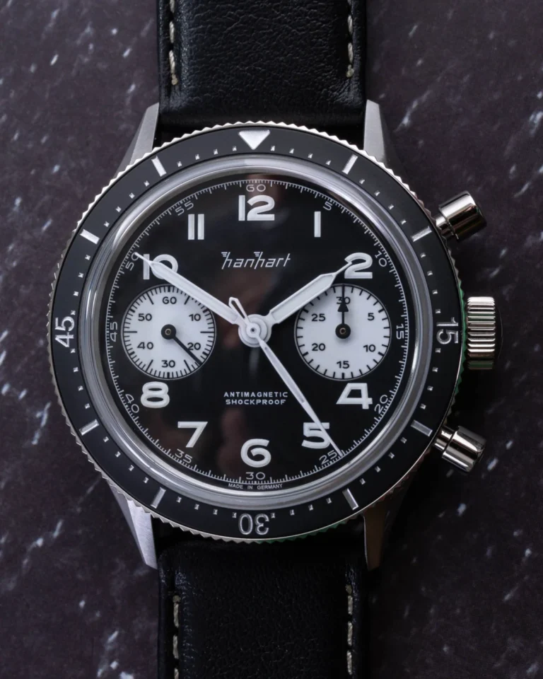 The Hanhart 415 ES Chronograph: A Modern Interpretation of a Pilot’s Watch Legacy