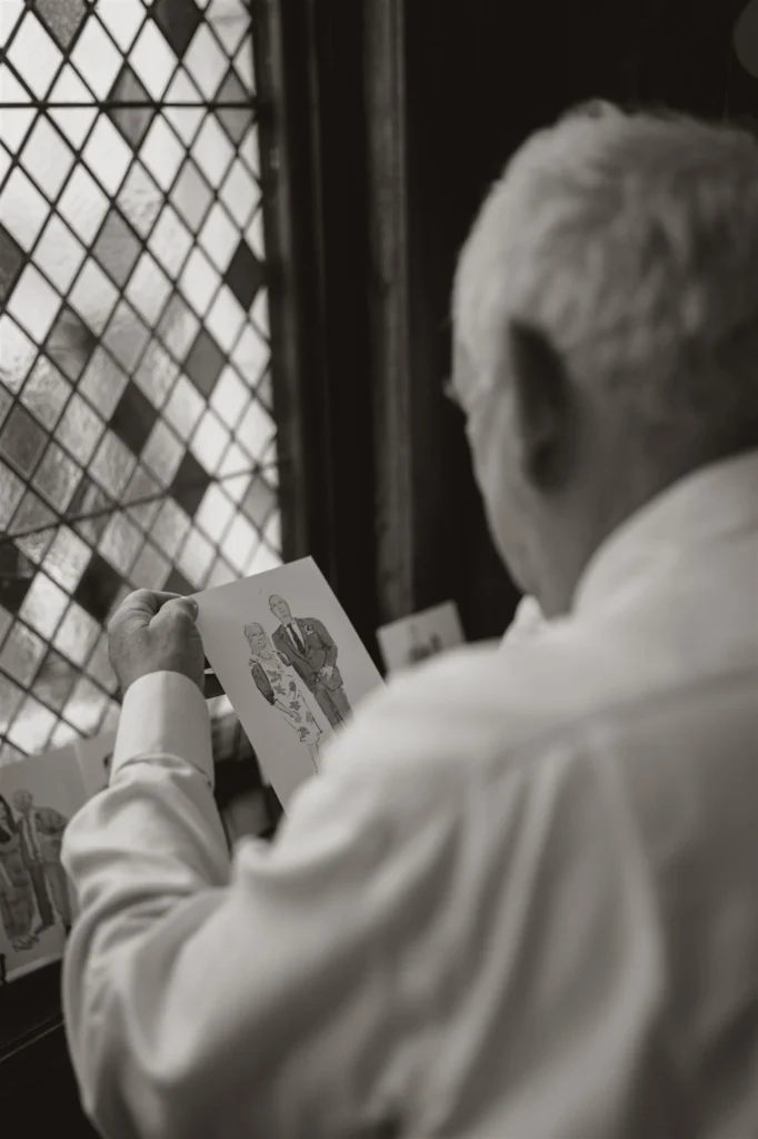 The Renaissance of Hand-Drawn Artistry: Peter Kuznicki and the Growing Demand for Live Wedding Illustration in the Digital Age