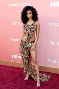 Tyla Captivates at Billboard Women in Music 2026 in Javier Collazo as She Presents Breakthrough Award to Zara Larsson