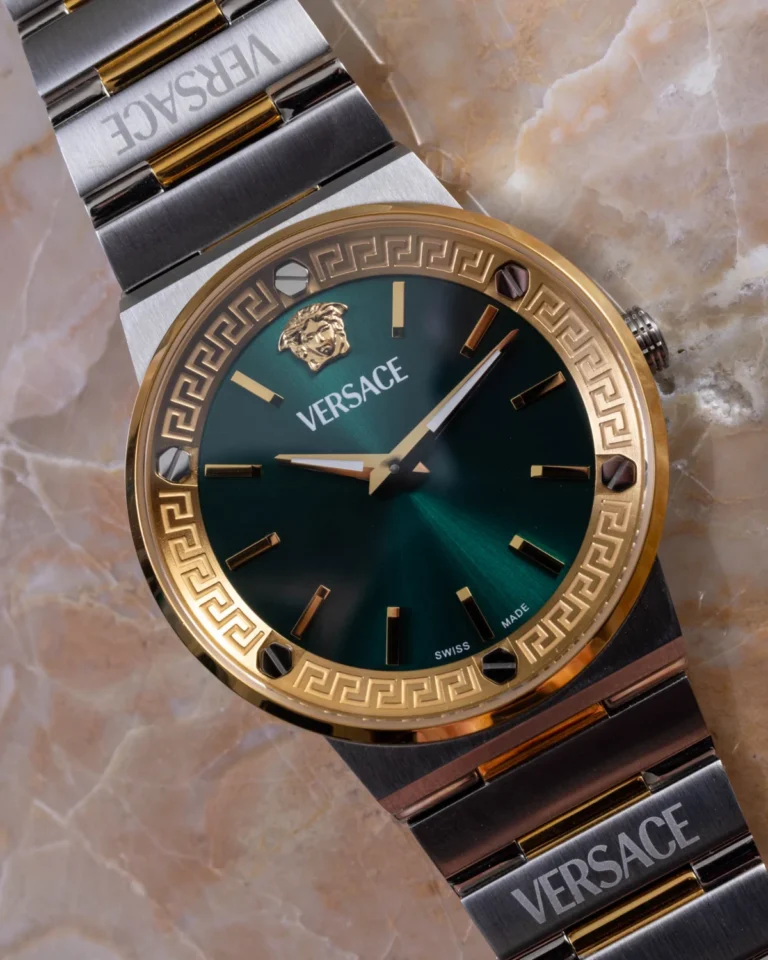Versace Greca Logo Aero: A Fusion of Italian Glamour and Swiss Precision