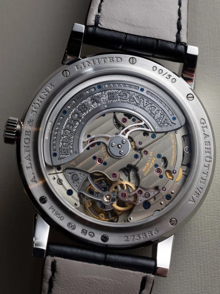 A. Lange & Söhne Lange 1 Tourbillon Perpetual Calendar Lumen: A Platinum Masterpiece with Luminescent Innovation