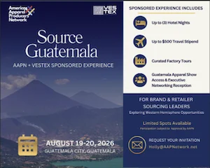 AAPN and VESTEX Partner to Launch Source Guatemala Sourcing Experience for Apparel Brand and Retail Leaders