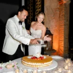Anastasia and James Celebrate a Decade of Partnership with an Elegant Black Tie Wedding at Villa di Striano in Florence Italy