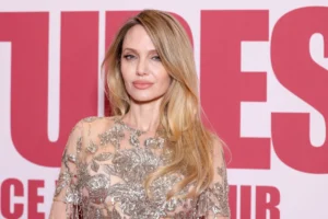 Angelina Jolie Debuts Radiant Butter Blonde Transformation for Film Premiere