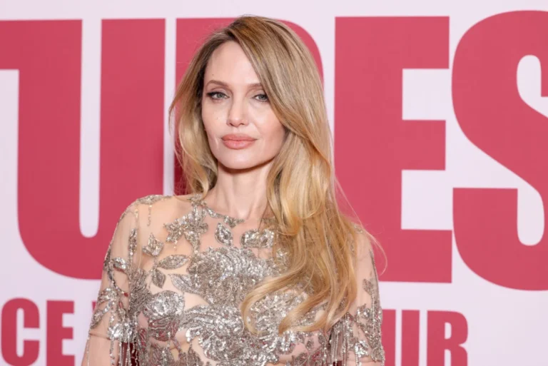 Angelina Jolie Debuts Radiant Butter Blonde Transformation for Film Premiere