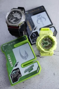 Casio G-Shock and Baby-G Release Special Edition Watches Inspired by "Star Wars: The Mandalorian and Grogu"