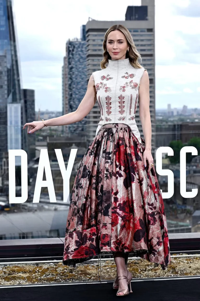 Emily Blunt Colman Domingo and Josh O’Connor Lead High Fashion Display at London Photocall for Disclosure Day
