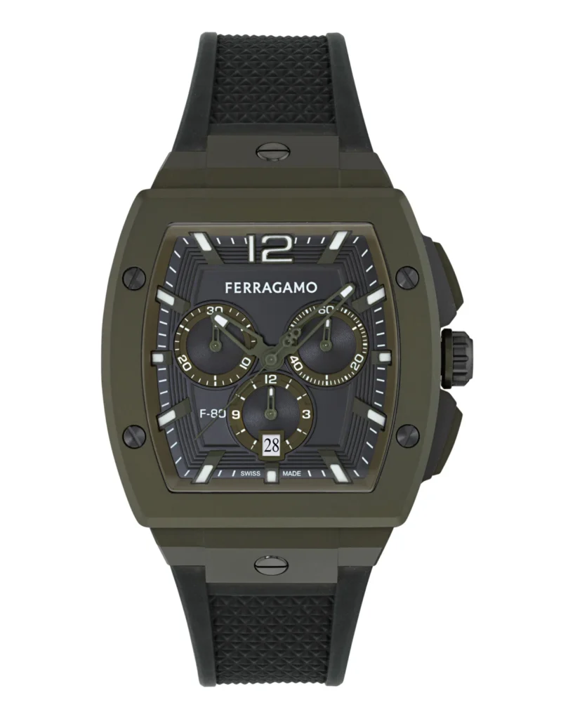 Ferragamo F-80 Tonneau Chronograph: A Fusion of Italian Elegance and Swiss Precision for Spring/Summer 2026