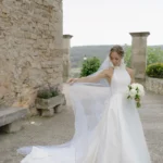 Gaëlle and Dylan’s Wedding at Castell de Sant Martí de Tous in Barcelona Showcases Modern Destination Nuptials and Regional Elegance