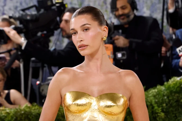 Hailey Bieber Ditches Glazed Donut Nails for Classic Opaque White, Signaling Summer’s Arrival