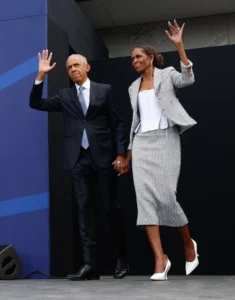 Michelle Obama Defines Contemporary Ceremonial Elegance at the Obama Presidential Center Opening Celebrations in Chicago