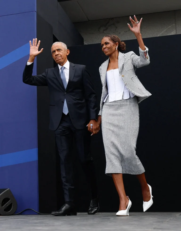 Michelle Obama Defines Contemporary Ceremonial Elegance at the Obama Presidential Center Opening Celebrations in Chicago