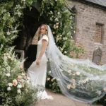 Modern Bridal Fashion and Expressive Floral Design Converge in New Editorial at Historic Dewsall Court Estate