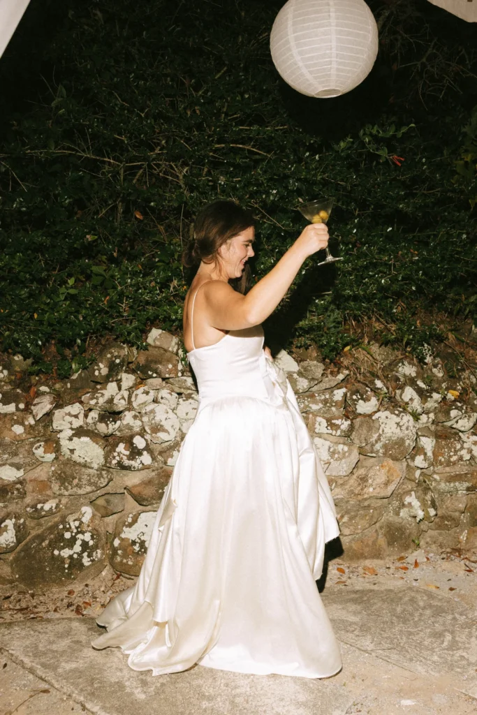 Olivia and Franklin Celebrate Intimate Modern Wedding at Historic Family Estate on Oak Island North Carolina