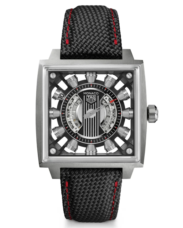 TAG Heuer Monaco Speed 12: A Revolution in Jumping-Hour Display Inspired by 12-Cylinder Engines