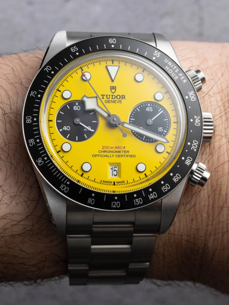 Tudor Black Bay Chrono 39 "Bumblebee" Ref. M79310N-0001 Ushers in a New Era of Compact Chronograph Excellence
