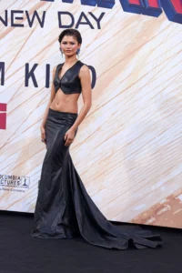 Zendaya Showcases Custom Louis Vuitton and Intricate Spiderweb Jewels at Berlin Fan Event for Spider-Man: Brand New Day