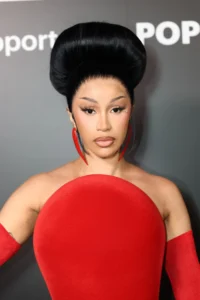 Cardi B’s Couture Week Hairpiece is a Sculptural Masterpiece