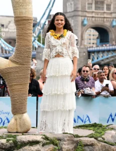 Catherine Laga’aia, Auli’i Cravalho and Dwayne Johnson Launch The ‘Moana Experience’
