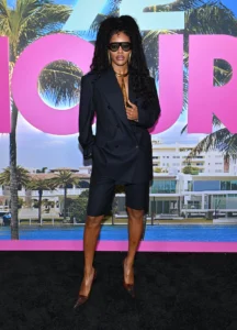 Teyana Taylor Attends Netflix 72 Hours Screening in New York Wearing Saint Laurent Pre-Fall 2026