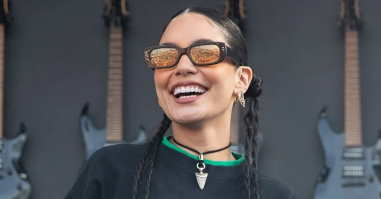 Vanessa Hudgens Embraces the "Pickle Girl Summer" Trend with Dazzling New Manicure