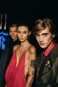 Aaron Esh Spring Summer 27 Show Marks a Bold Shift Into Electric Colour and Unruly Elegance at Camden Electric Ballroom