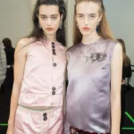 At Milan Fashion Week, the Belgian designer’s second collection proves she’s exactly where she’s supposed to be