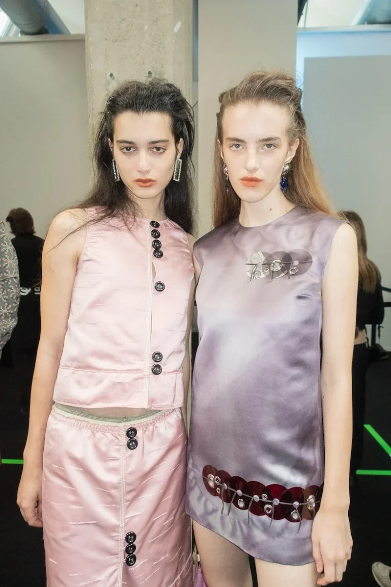 At Milan Fashion Week, the Belgian designer’s second collection proves she’s exactly where she’s supposed to be