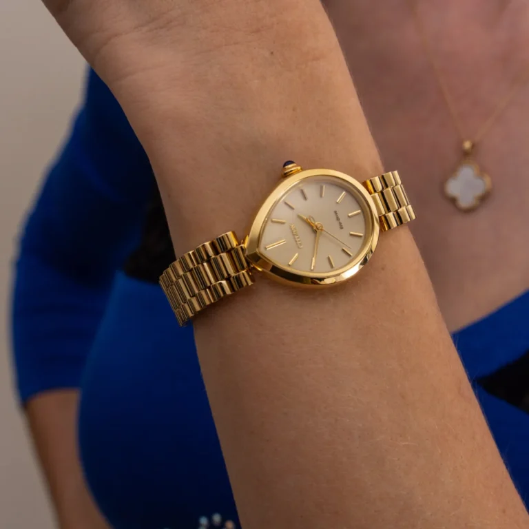 Citizen L Eco-Drive Rainell 26mm Gold-Tone Watch Review