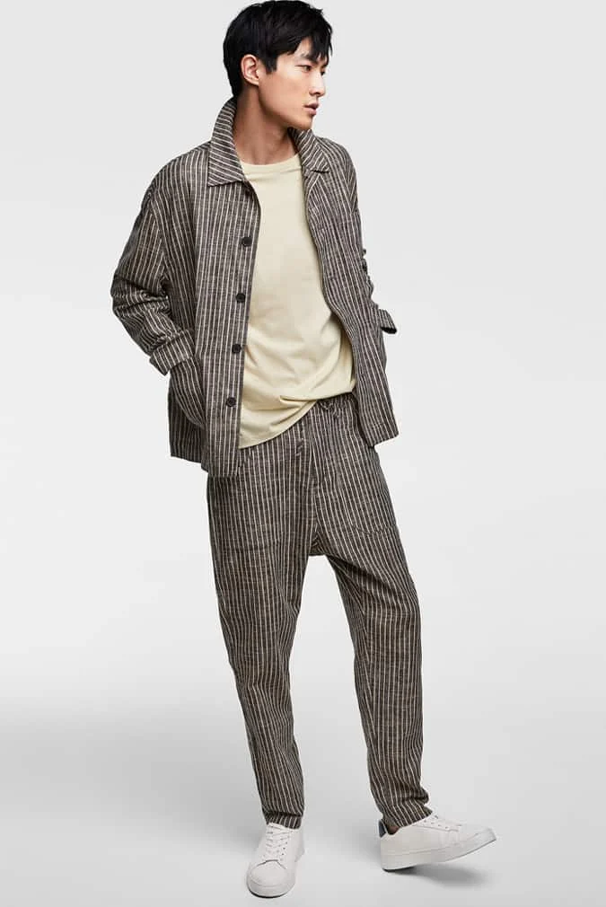 How To Wear Pinstripe Trousers The Modern Way