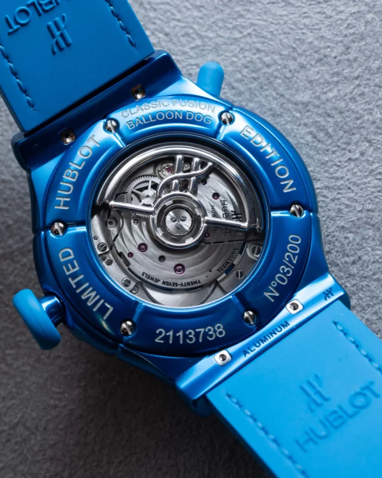 Hublot Launches Classic Fusion Balloon Dog by Jeff Koons Limited Edition Watches