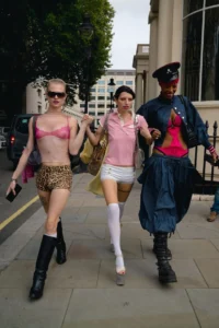 London Fashion Week SS27 Street Style Pushes Boundaries with Political Slogans and Archive Luxuries